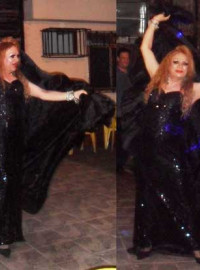 Eu em ceninha