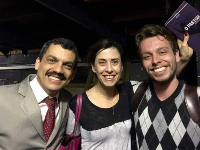 com Alexandre Lino e Daniel Porto
