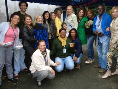Equipe Reunida com as Misses