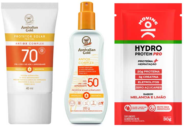 Protetor Solar e Protein (Divulgação)