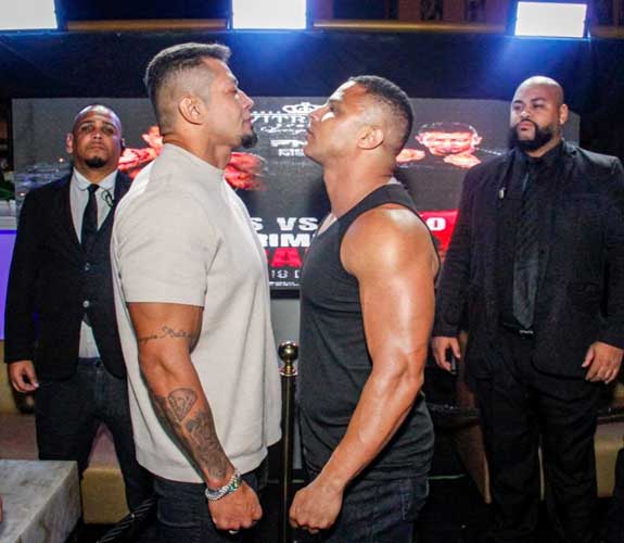 Gilsão versus Agles Steib (Foto: Wallace Barbosa/Zapp News)