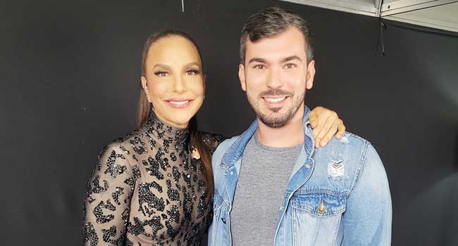 Ivete Sangalo e RP Alan Victor (Divulgação)