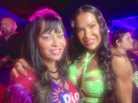 Com Gracyane Barbosa (Divulgação)