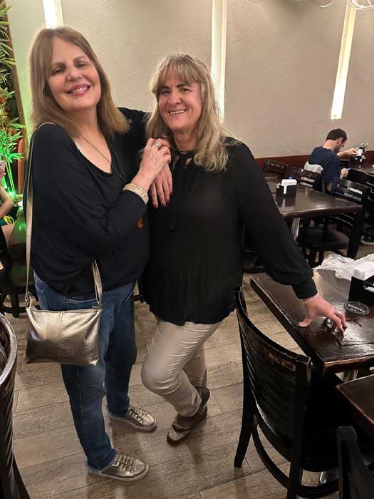 Luzimar Trottmann e Maria Fernanda Gurgel