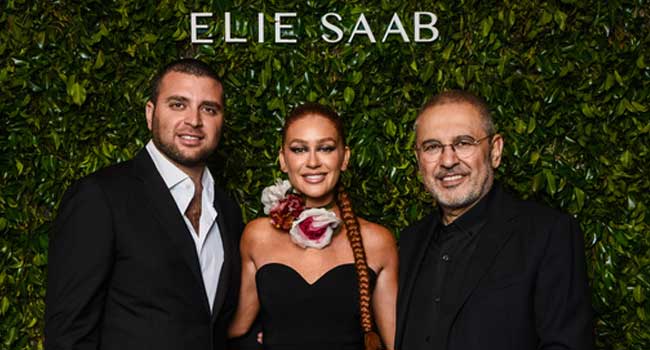 Elie Saab Jr, Marina Ruy Barbosa e Elie Saab (Foto: Lu Prezia e Ale Virgilio)