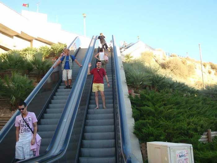 Diogo Zimmermann em Albufeira (Algarve/Portugal) (Foto: Acervo Pessoal)