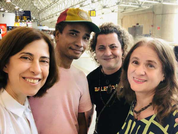 Fernanda Torres, Douglas, Fábio Fabrício e Luzimar Trottmann (Divulgação)