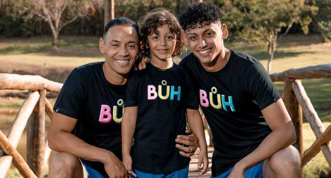 Ricardo Oliveira, Guilherme e Antony II (Foto: Mahfilms - @mah.films/@mmestrategiadeimagem - Divulgação)