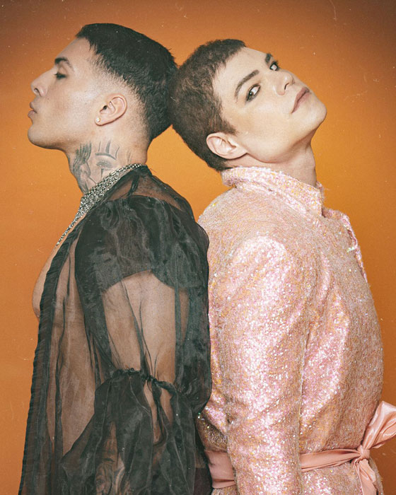 Rafa Marttinz e Tadalafellas recriam Brad Pitt para Privacy (Foto: Privacy)