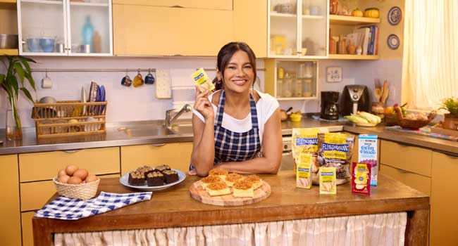 Dira Paes em campanha da Fleischmann (Divulgação)