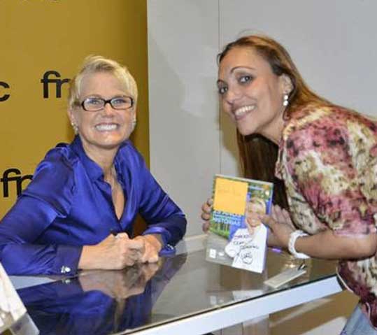 Graça Paes com a apresentadora Xuxa Meneghel (Reprodução/Instagram)