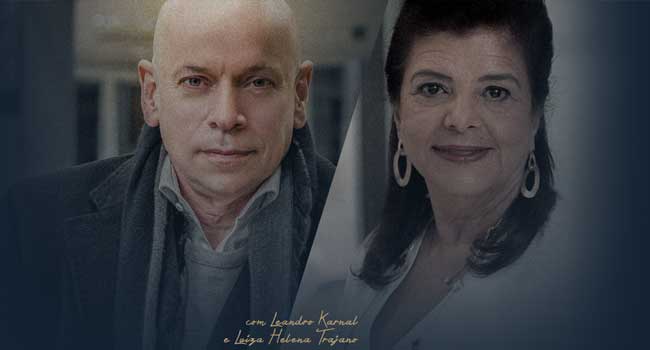 Luiza Trajano e Leandro Karnal (Via: ANEC Comunicação)