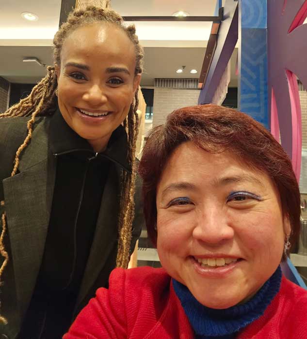 @lucianamello e Susan Sasaki - Djavan - O Musical Vidas Pra Contar (Arquivo PessoalSusan Sasaki)