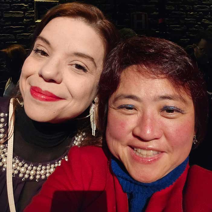 @pittywebo e Susan Sasaki - Djavan - O Musical Vidas Pra Contar (Arquivo PessoalSusan Sasaki)