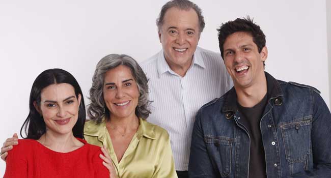 "Se Eu Fosse Você 3" com Tony Ramos, Gloria Pires, Cleo Pires e Rafael Infante (Divulgação)
