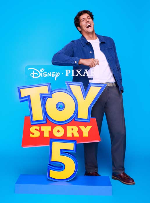 Rafael Infante dubla Toy Story 5, da Disney e Pixar (Divulgação)