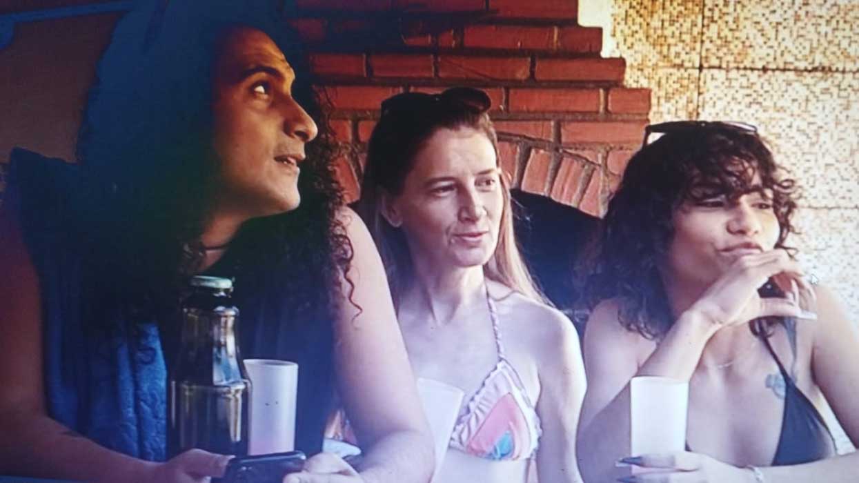 Atriz Mirian Muller em cena do filme Pharmakon - O Jogo