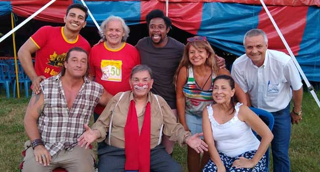 Elenco do Filme Circo Esperança (Divulgação)