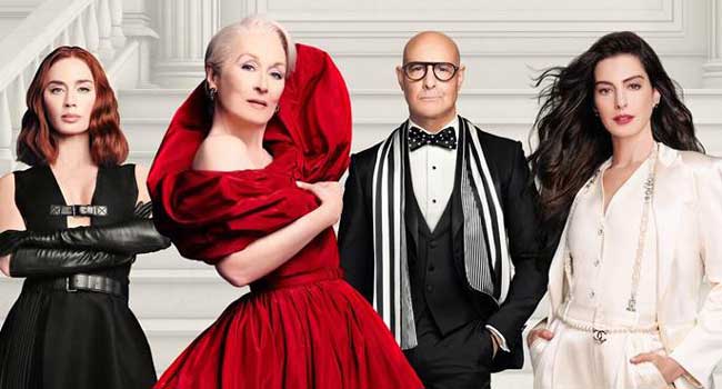 O Diabo Veste Prada 2: Meryl Streep, Anne Hathaway, Emily Blunt, Stanley Tucci e grande elenco (Divulgação)