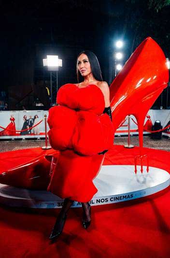 Sabrina Sato na Pré-estreia de O Diabo Veste Prada 2 (Divulgação)