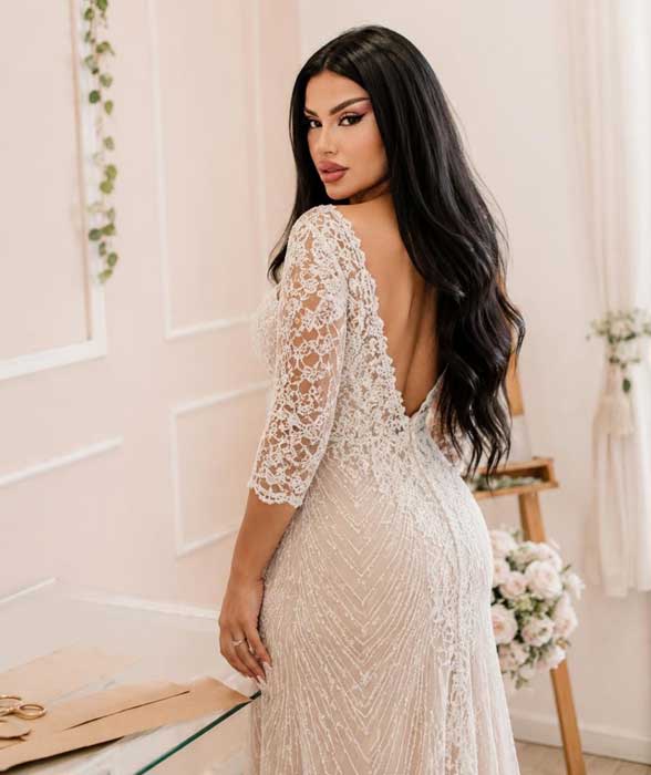 Júlia Medeiros, influencer, criou álbum de casamento fake para testar amizades verdadeiras (Foto: @juju.brazil | CO ASSESSORIA)