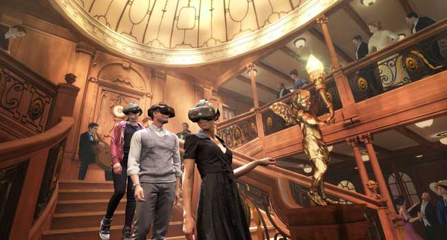 Exposição Titanic Experience no Via Parque Shopping (Divulgação)
