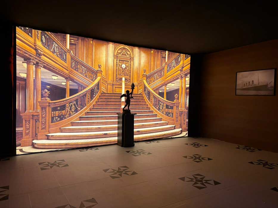 Exposição Titanic Experience no Via Parque Shopping (Divulgação)