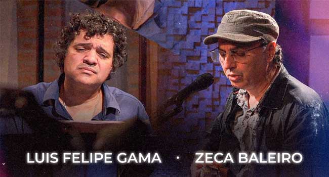 Zeca Baleiro e Luis Felipe (Divulgação)