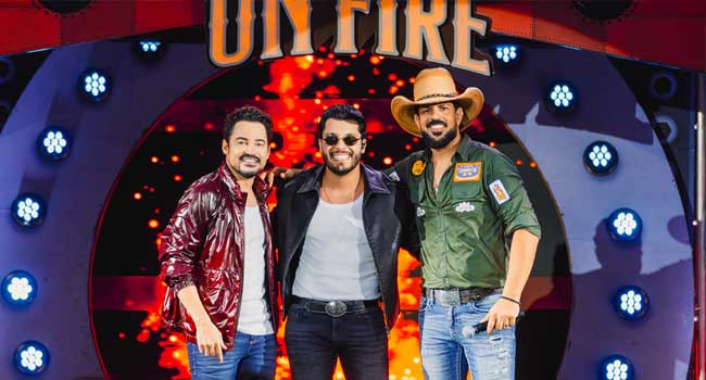 Fernando, Murilo Huff e Sorocaba (Foto: Douglas Velloso)