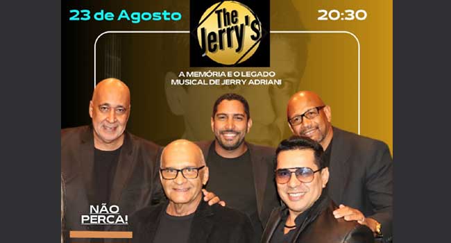 "The Jerry's - A Memória e o Legado de Jerry Adriani" (Divulgação)