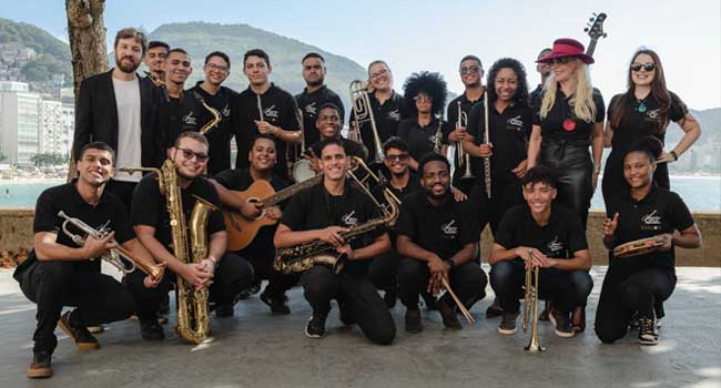 Orquestra Forte de Copacabana (Foto: Instituto Ruda)