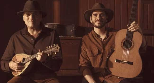 Pai e Filho - Almir Sater e Gabriel Sater em turnê inédita (Foto: Renato Pagliacci)