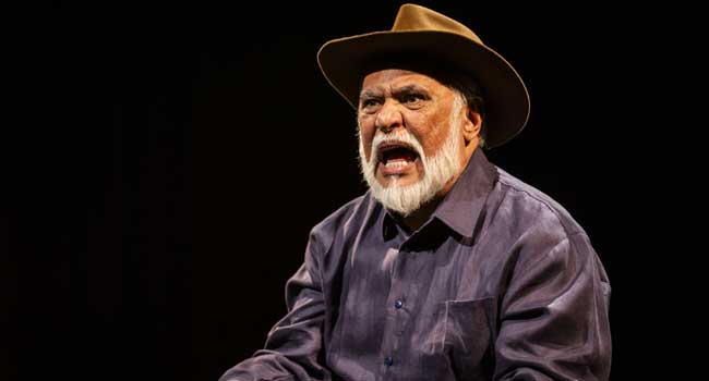 Gilson Barros em Grande Sertão: Veredas 70 anos de Travessia (Foto: Renato Mangolin)