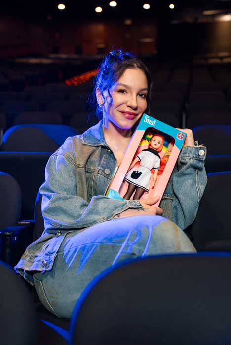 Priscilla em "Susi, o Musical" (Foto: Gatú Filmes/Divulgação)