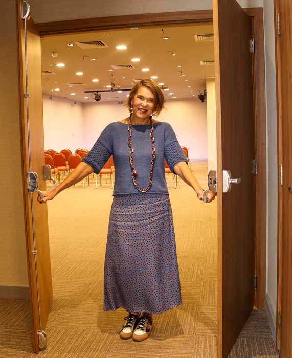 Ecila Mutzenbecher (proprietária do Teatro das Artes)