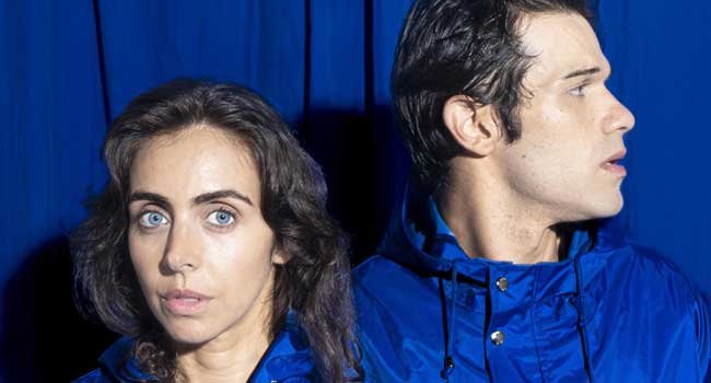 Giovanna Nader e Vino Fragoso em Temporal (Foto: Vida Fodona)