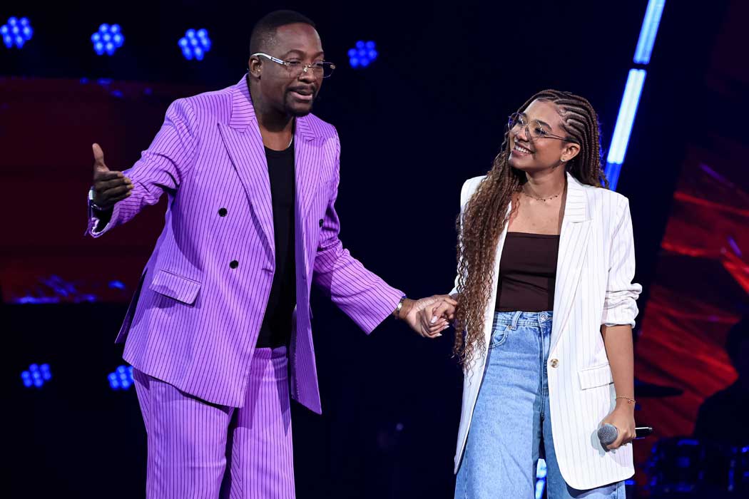 Ellen Santos e Mumuzinho - The Voice Brasil 2025 (Fotos: Ricardo Bufolin/Formata)