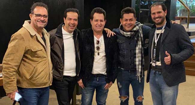 Lilica, Ricardo Nunes, Marrone, Fabricio Marques e Rodrigo Nunes (Divulgação)