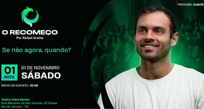 Rafael Gratta - O Recomeço (Divulgação)