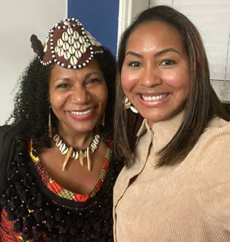 Com a Rainha do Congo (Divulgação)