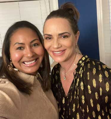 Com Luiza Brunet (Divulgação)