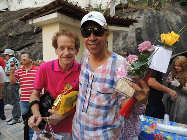 Fernando Reski e Paula Goodarth (Foto: Núbia Perdigão)