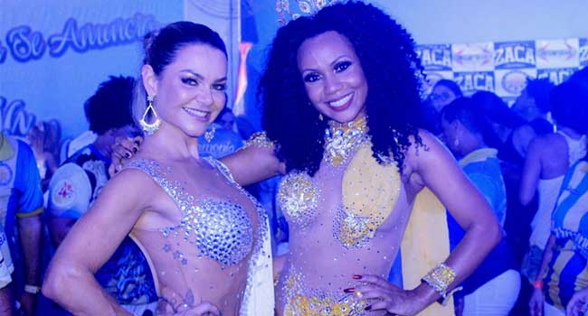 Maisa Magalhães e Cintia Mello (Foto:  Renato Cipriano/Assessor de Imprensa Tucuruvi)