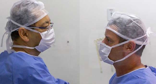 Drs Maurício Saito e Alexandre Silva (Foto: Nadyja Cristina de Figueiredo/PCB e CCB News Assessoria - Divulgação)